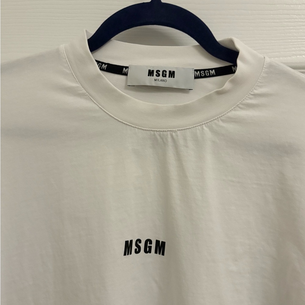 MSGM White Men's Shirt